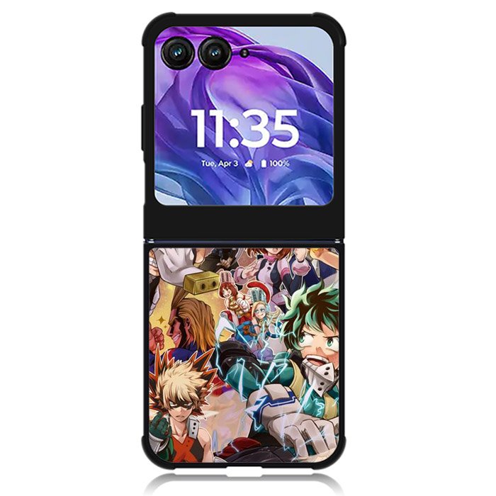my hero academia Motorola Moto Razr Plus 2024 , Moto Razr+ 2024 Case OV3170