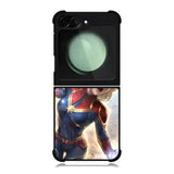 captain marvel Samsung Galaxy Z Flip 6 5G 2024 Case OV4417