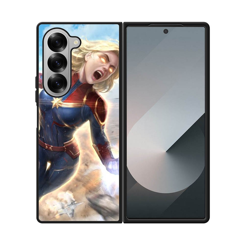 captain marvel Samsung Galaxy Z Fold 7 5G Case QC4417