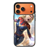 captain marvel iPhone 17 Pro Case QC4417