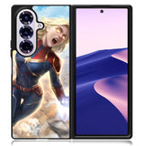 captain marvel Samsung Galaxy Z Fold 7 Case OV4417