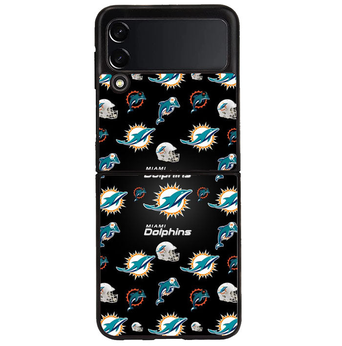 miami dolphins 2nd Samsung Galaxy Z Flip 4 5G 2022 Case
