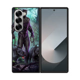 black panther W Samsung Galaxy Z Fold 7 5G Case QC7237