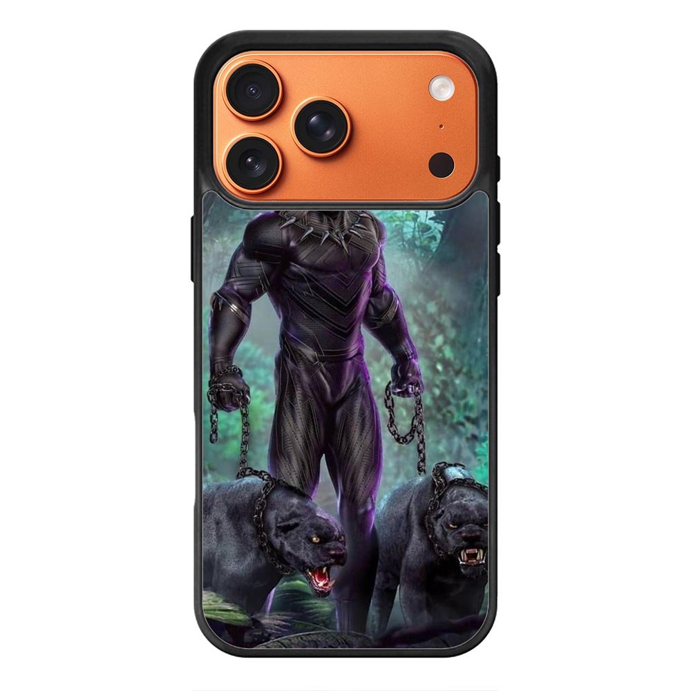 black panther W iPhone 17 Pro Case QC7237