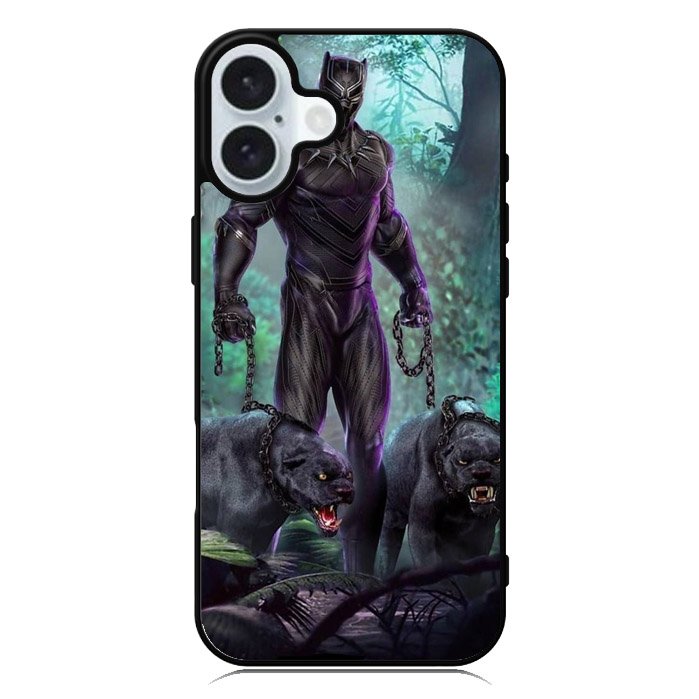 black panther W iPhone 16 Case QC7237
