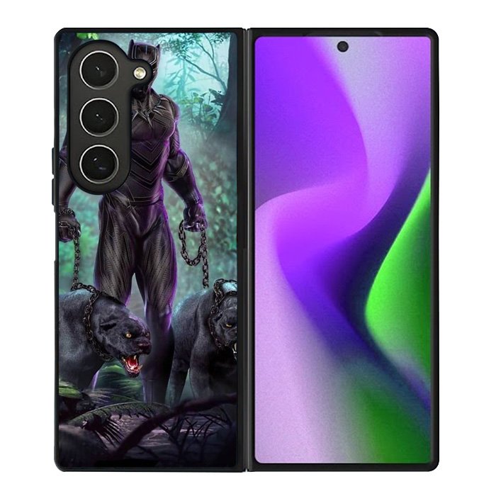 black panther W Samsung Galaxy Z Fold 6 5G 2024 Case OV7237