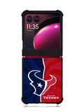 Houston Texans Motorola Moto Razr Plus 2023 , Moto Razr+ 2023 Case