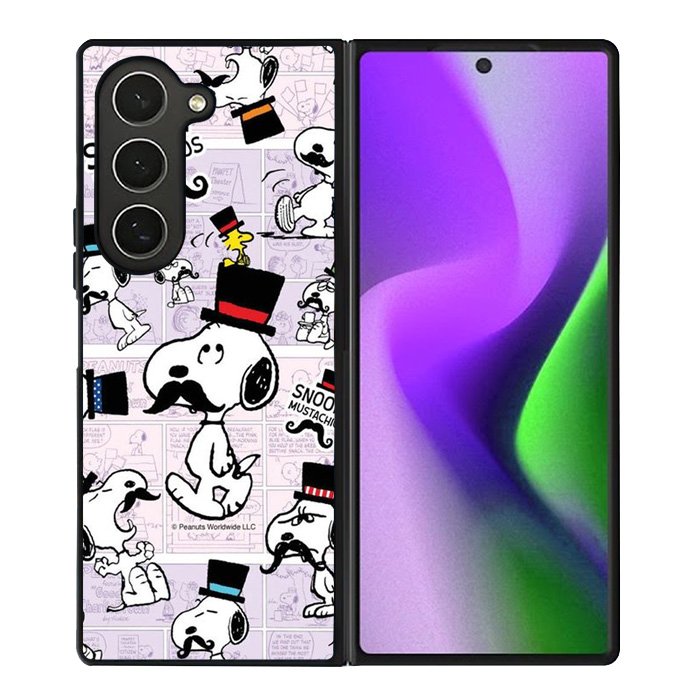 the peanuts Samsung Galaxy Z Fold 6 5G 2024 Case OV2225