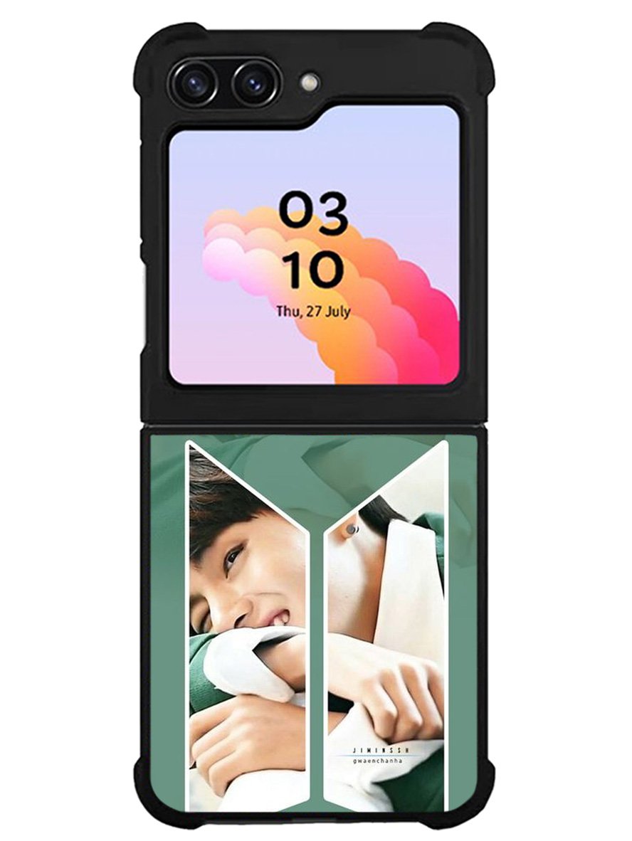 BTS W Samsung Galaxy Z Flip 5 5G 2023 Case OV7213