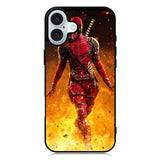 Deadpool W iPhone 16 Plus Case QC7208