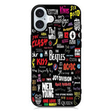 band sticker iPhone 16 Plus Case QC3945