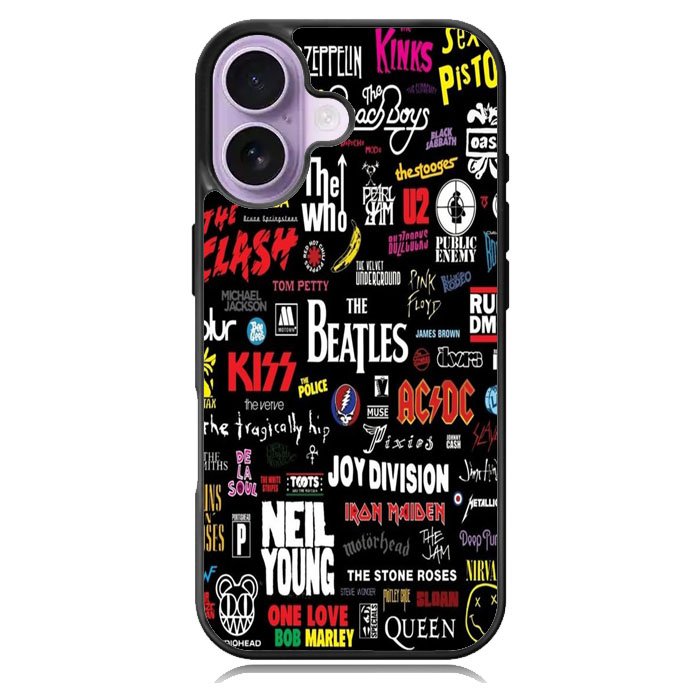 band sticker iPhone 17 Case OV3945