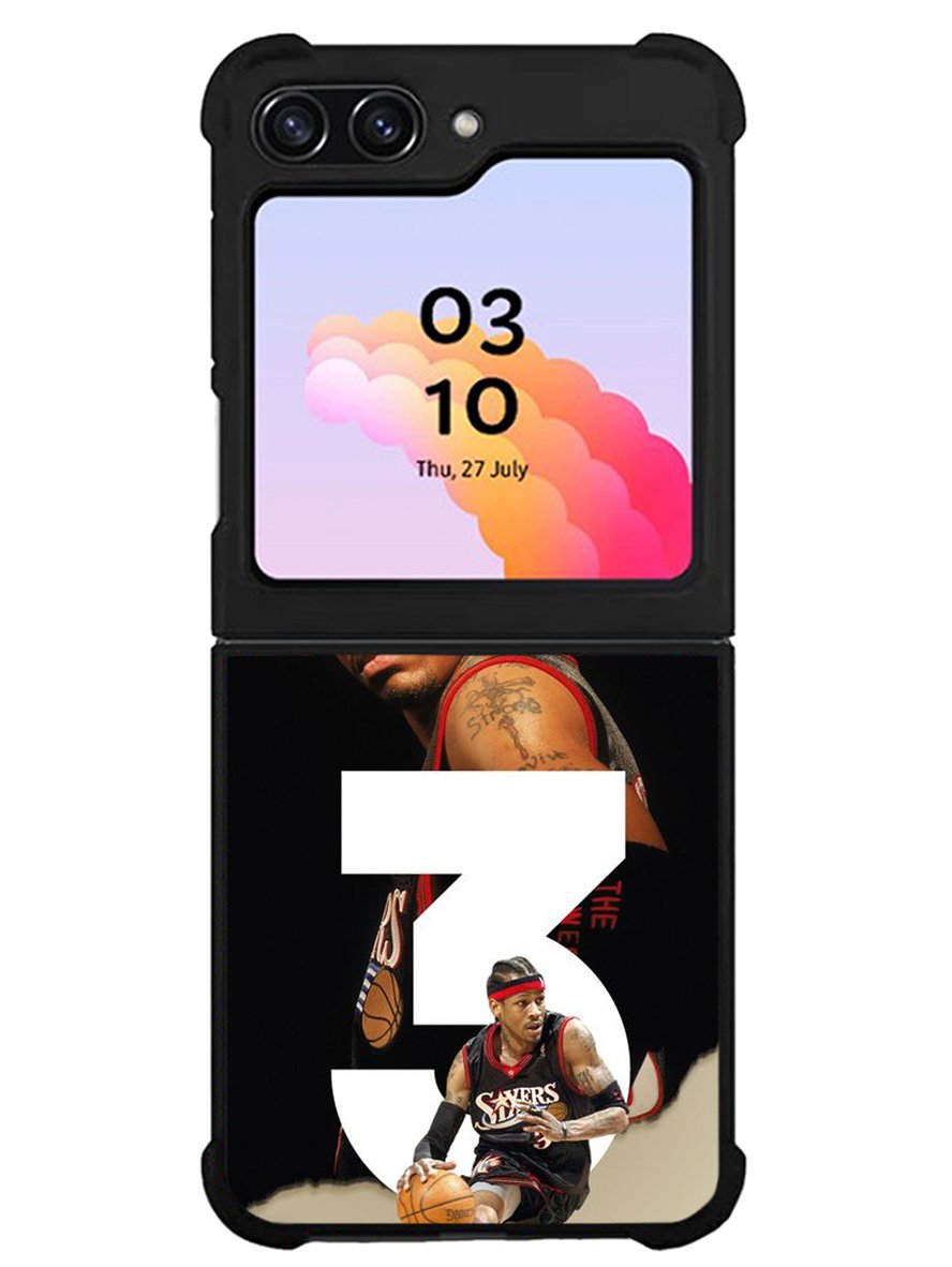 sixers W Samsung Galaxy Z Flip 5 5G 2023 Case OV7207
