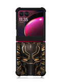 Black Panther W Motorola Moto Razr Plus 2023 , Moto Razr+ 2023 Case OV7204