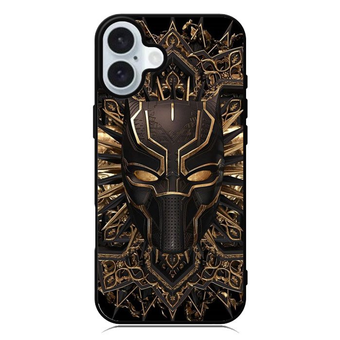 Black Panther W iPhone 16 Case QC7204