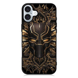Black Panther W iPhone 16 Case QC7204