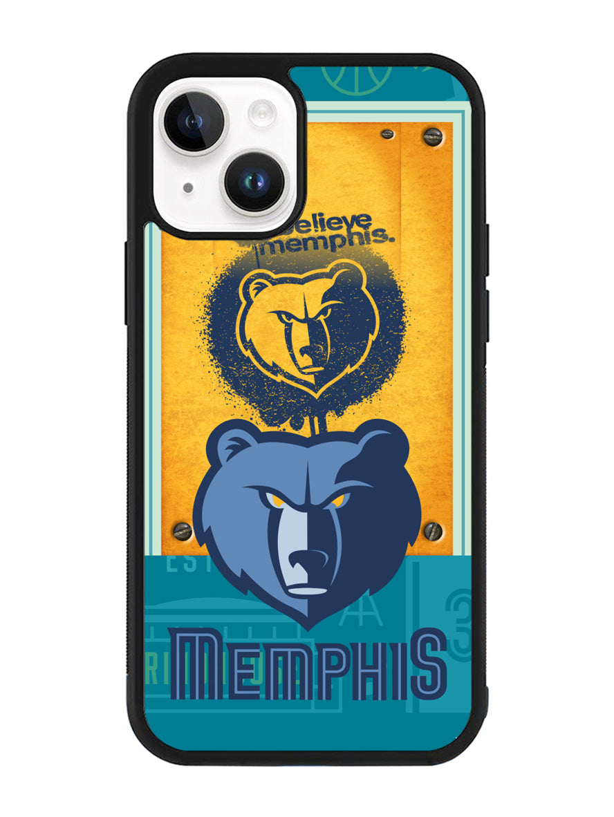 Memphis Grizzlies iPhone 14 Case QC1535