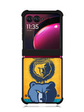 Memphis Grizzlies Motorola Moto Razr Plus 2023 , Moto Razr+ 2023 Case OV1535
