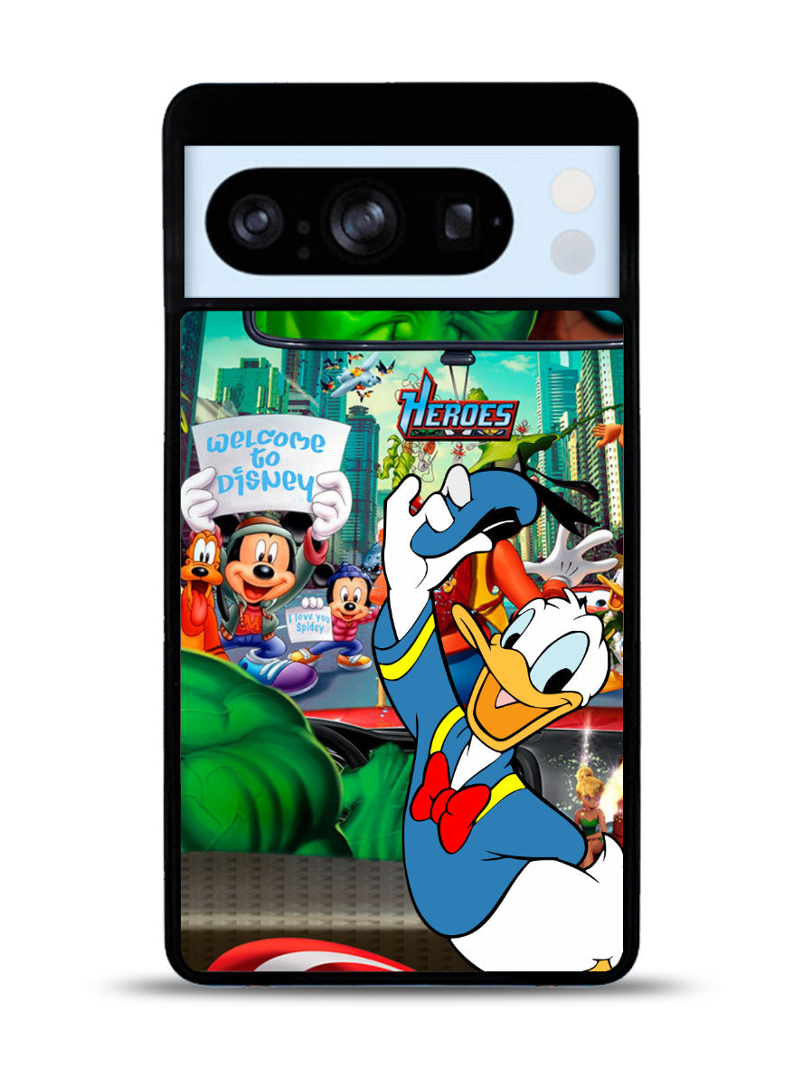 Disney Marvel Avengers Google Pixel 8 Pro Case QC1544