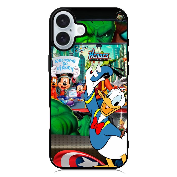 Disney Marvel Avengers iPhone 16 Case QC1544