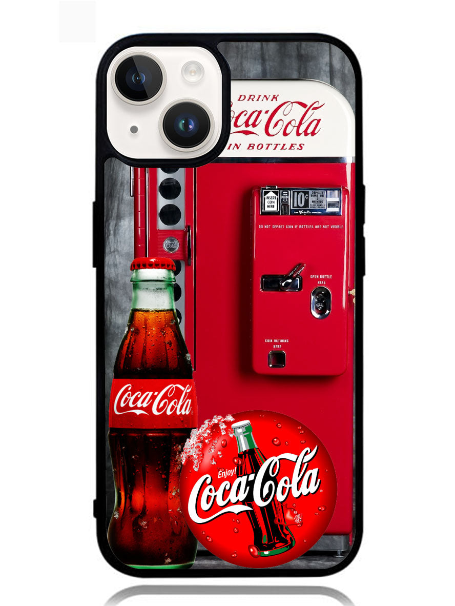 Coca-Cola Vending Machine iPhone 14 Case OV4523