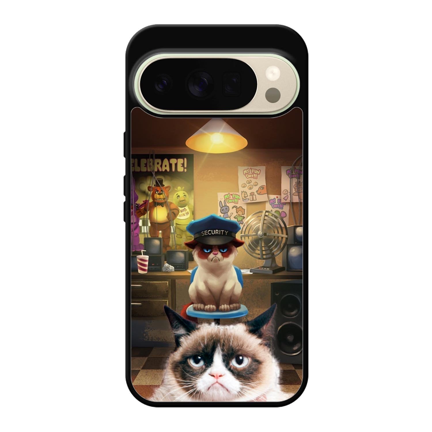 grumpy cat Five Nights at Freddy Google Pixel 10 Pro XL Case OV1551
