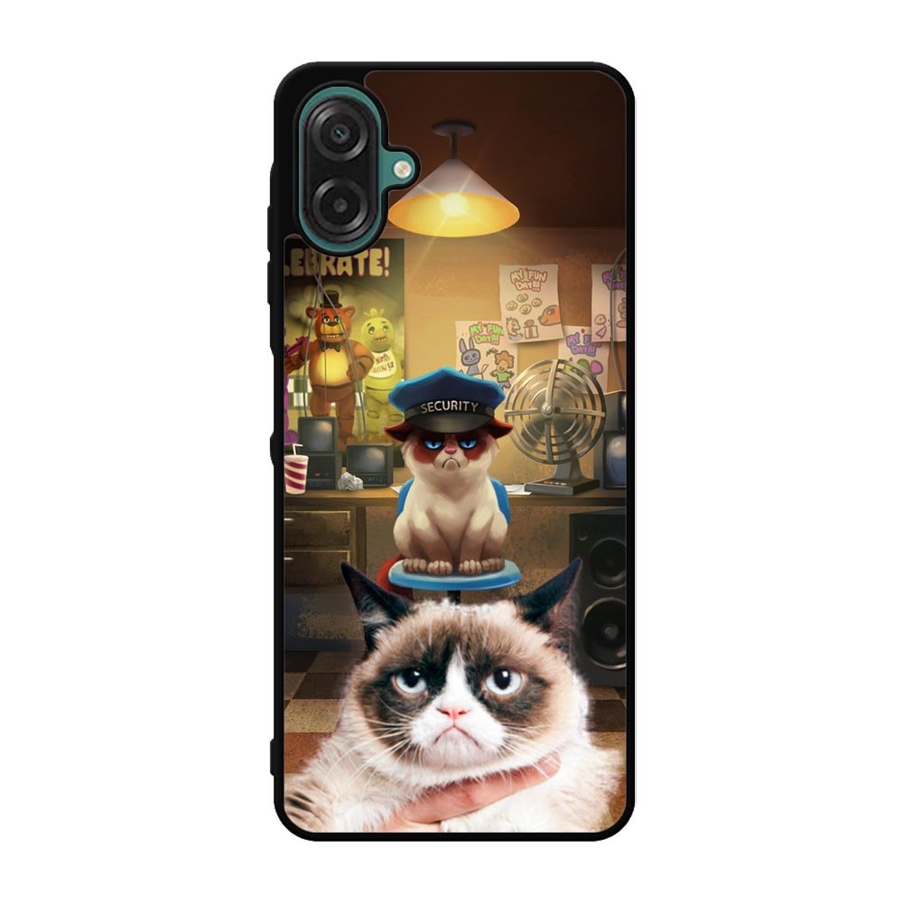grumpy cat Five Nights at Freddy Samsung Galaxy A07 Case OV1551