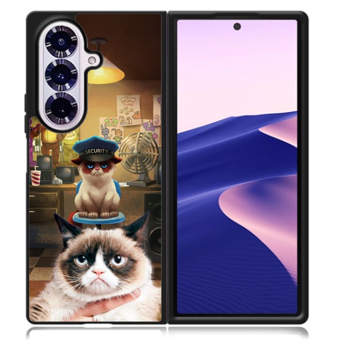 grumpy cat Five Nights at Freddy Samsung Galaxy Z Fold 7 Case OV1551