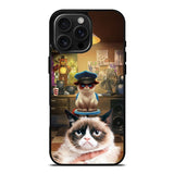 grumpy cat Five Nights at Freddy iPhone 16 Pro Max Case OV1551