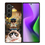 grumpy cat Five Nights at Freddy Samsung Galaxy Z Fold 6 5G 2024 Case OV1551