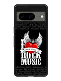 i love rock music Google Pixel 8A Case QC1558