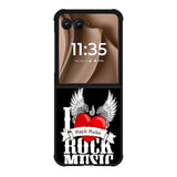 i love rock music Motorola Moto RAZR Plus 2025 Case OV1558