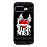i love rock music Google Pixel 10A Case QC1558