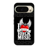 i love rock music Google Pixel 10 Pro Case QC1558