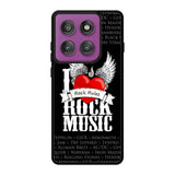 i love rock music Motorola Moto Edge 60 Pro Case QC1558