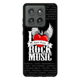 i love rock music Motorola Moto Edge 2025 Case QC1558