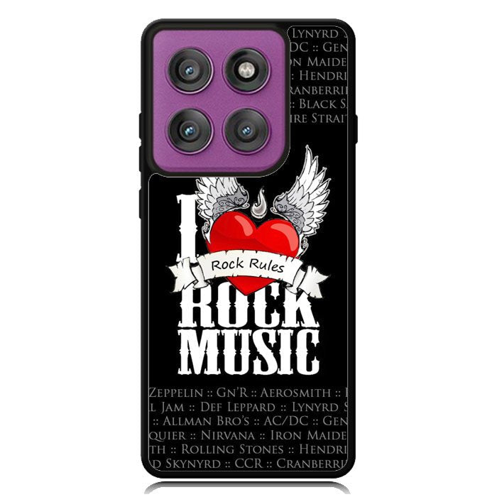 i love rock music Motorola Moto Edge 2025 | Moto Edge 60 Fusion | Moto Edge 60 Pro Case OV1558