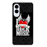 i love rock music Samsung Galaxy S25 Edge 5G Case OV1558