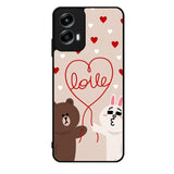 cony brown line Motorola Moto G Play 2024 Case OV1564