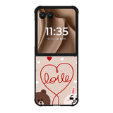 cony brown line Motorola Moto RAZR Plus 2025 Case OV1564