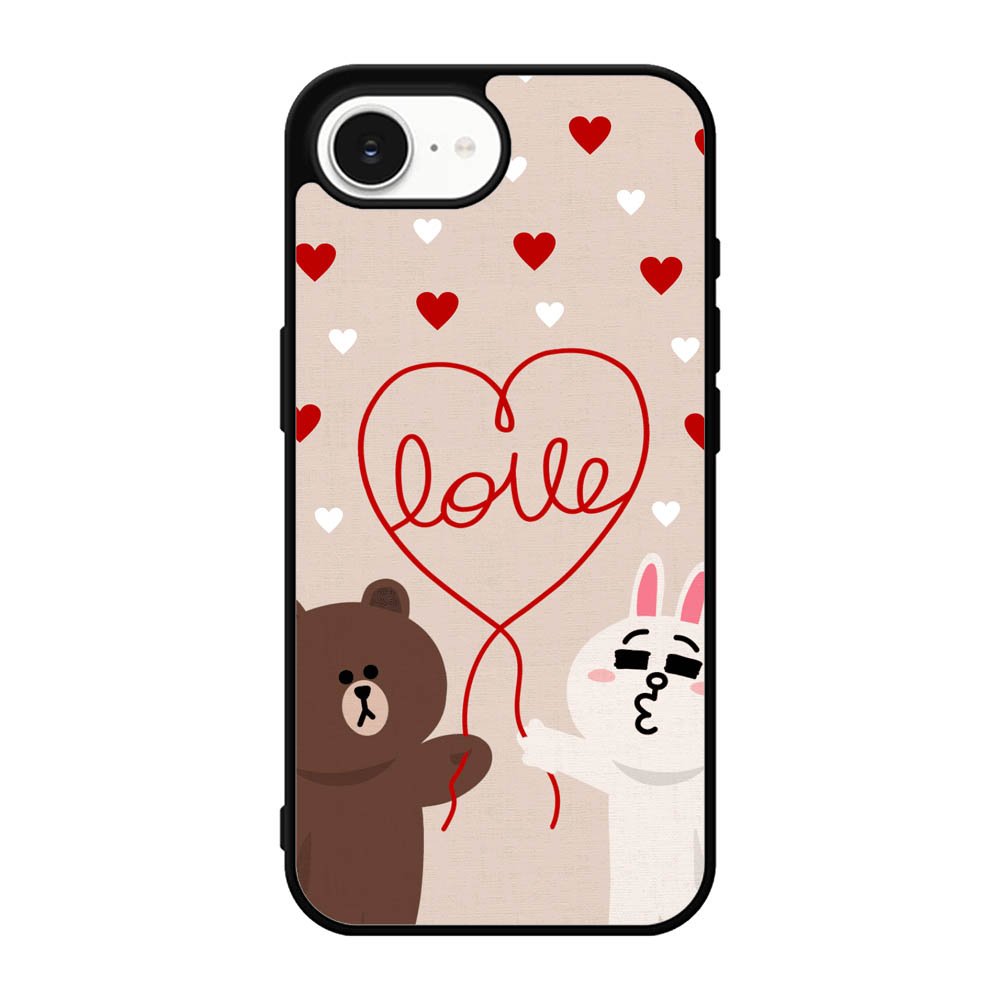 cony brown line iPhone 17e Case OV1564