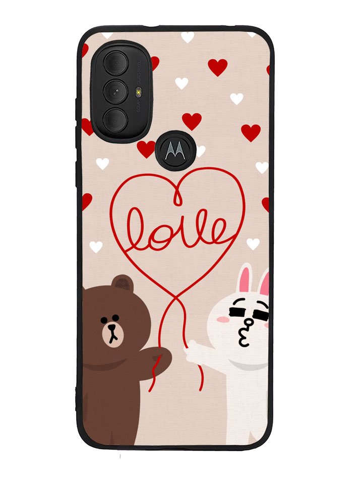 cony brown line Motorola Moto G Pure 2021 , Moto G Power 2022 Case OV1564