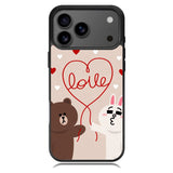 cony brown line iPhone 17 Pro Case RC1564