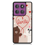 cony brown line Motorola Moto Edge 2025 | Moto Edge 60 Fusion | Moto Edge 60 Pro Case OV1564