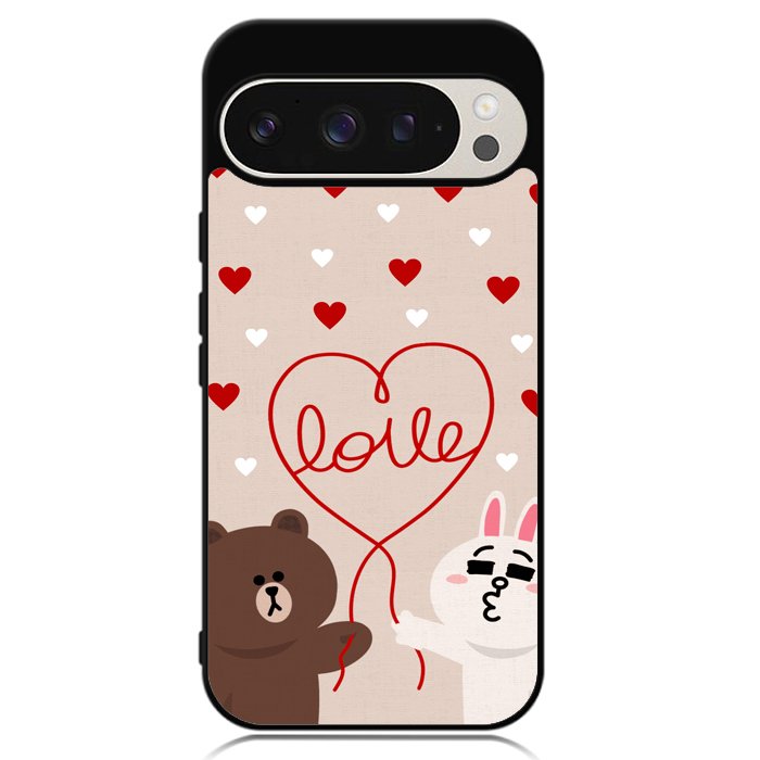 cony brown line Google Pixel 9 | Pixel 9 Pro Case OV1564