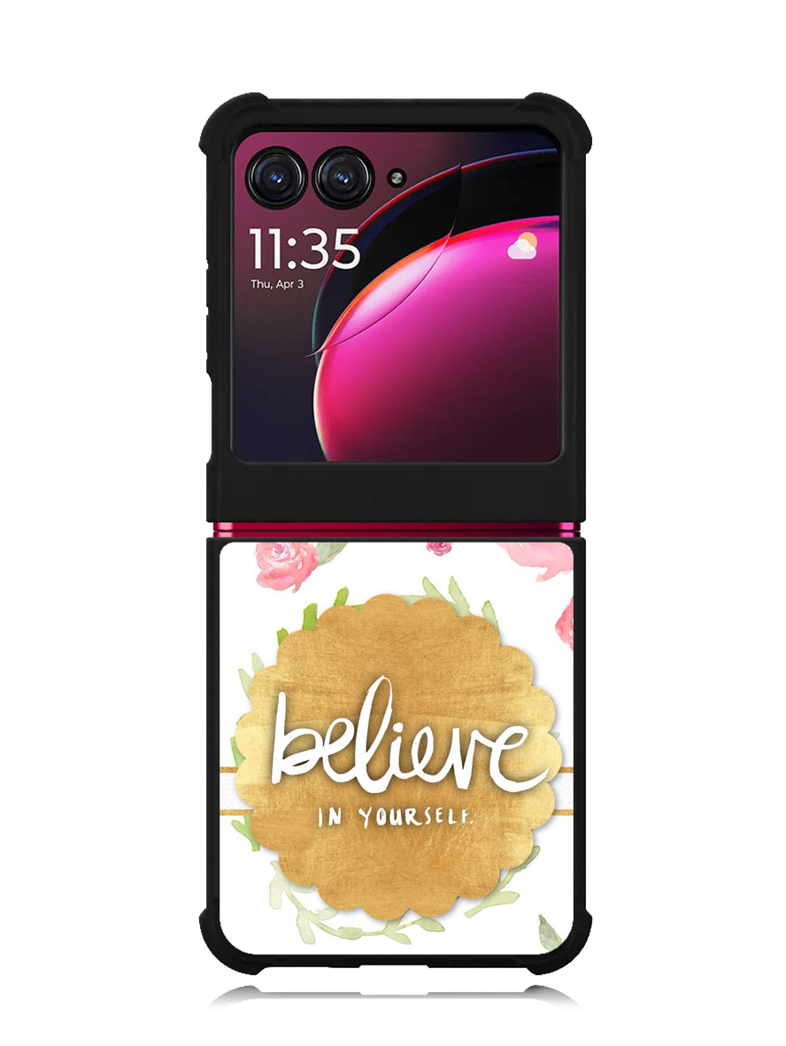 BELIEVE IN YOURSELF Motorola Moto Razr Plus 2023 , Moto Razr+ 2023 Case OV1569