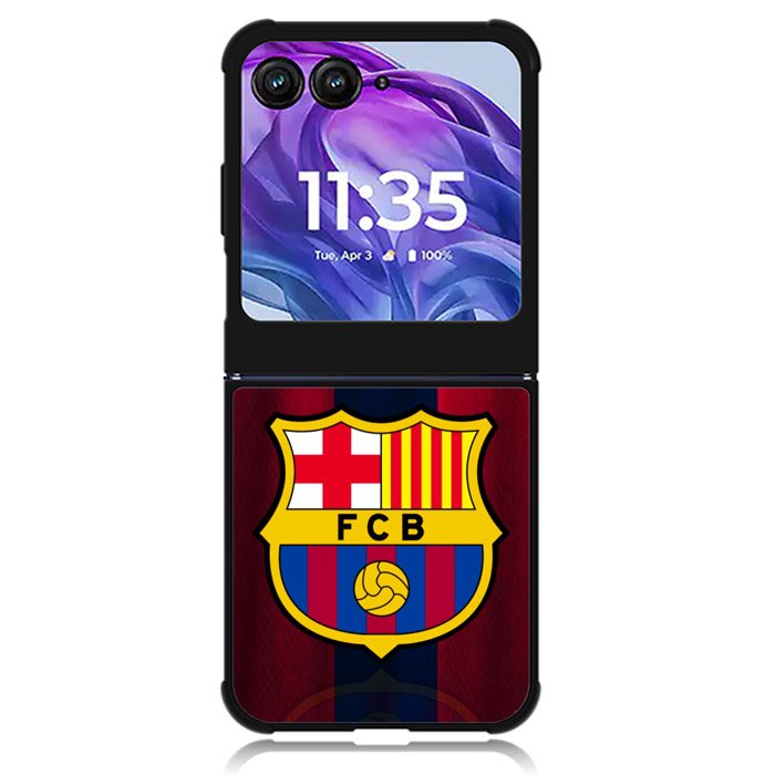 Fc Barcelona 1st Motorola Moto Razr Plus 2024 , Moto Razr+ 2024 Case