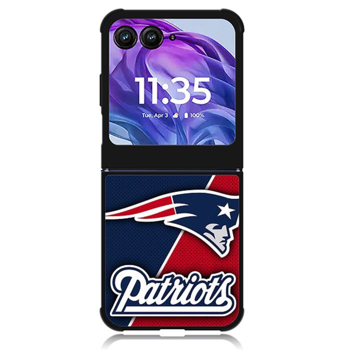 new england patriots Motorola Moto Razr Plus 2024 , Moto Razr+ 2024 Case OV1577
