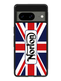 norton motorcycles england flag Google Pixel 8 Case QC1584