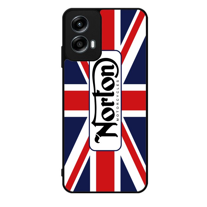 norton motorcycles england flag Motorola Moto G Play 2024 Case OV1584